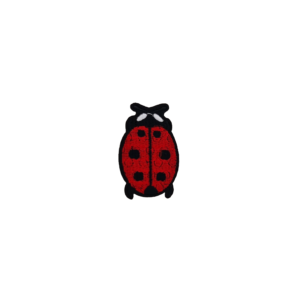 Coccinelle (lot de 10 pièces) - Badge thermocollant stylé pour vos vêtements