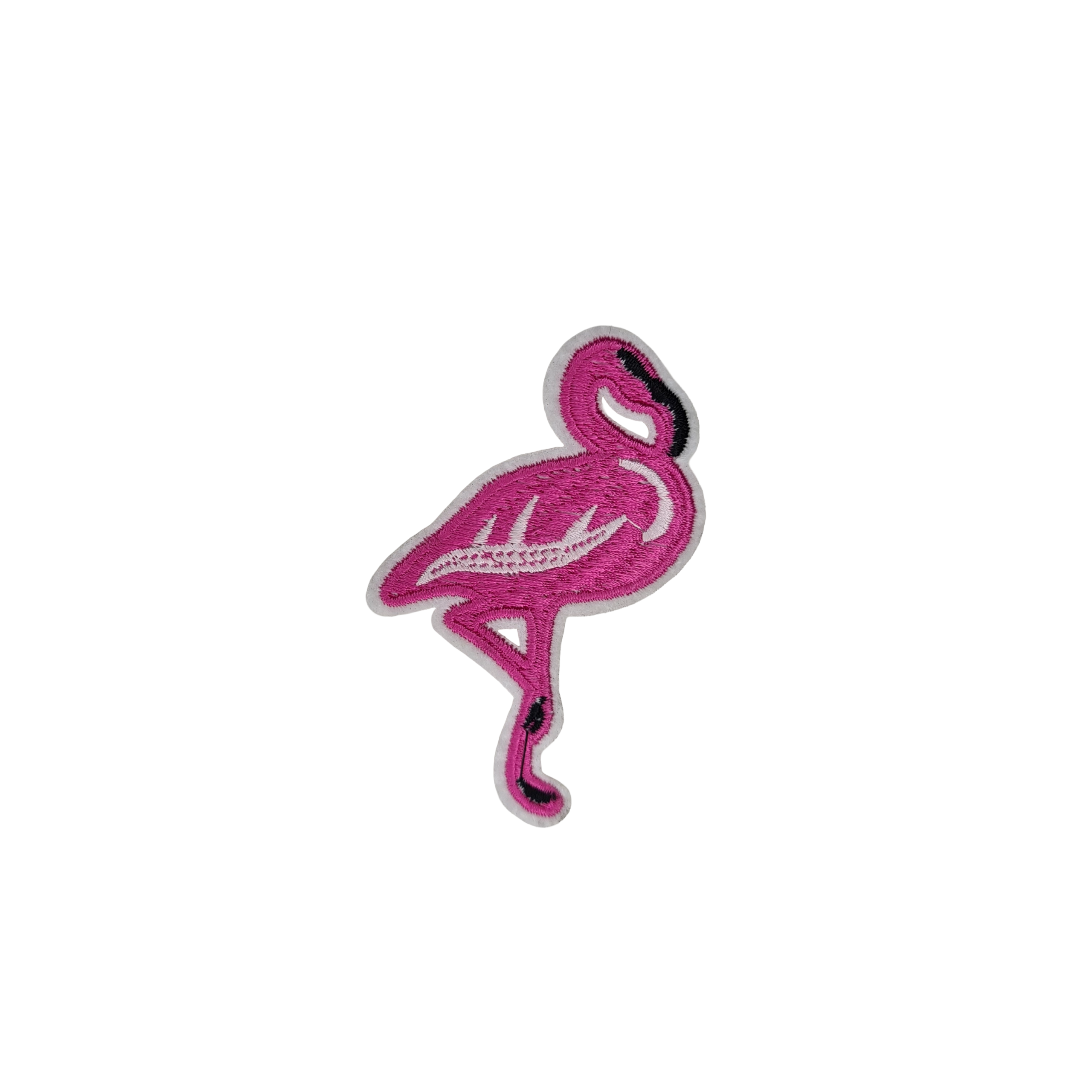 Flamingo (lot de 10 pièces) - Badge thermocollant stylé pour vos vêtements